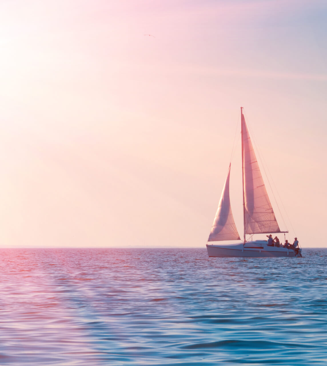 Sailboat on the Sea