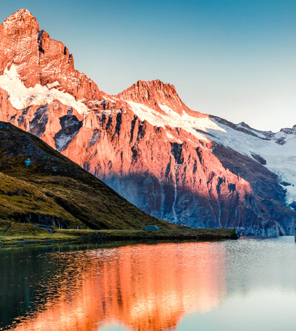 Radiant Cliffs at Dawn