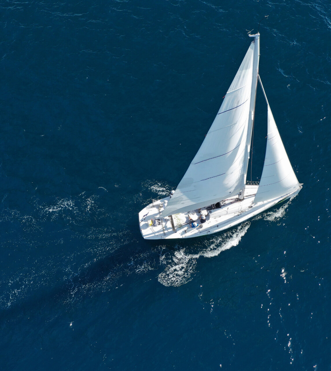 Sailing Through Blue Waves