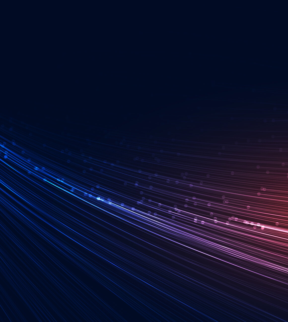Blue and pink Straight line with dots