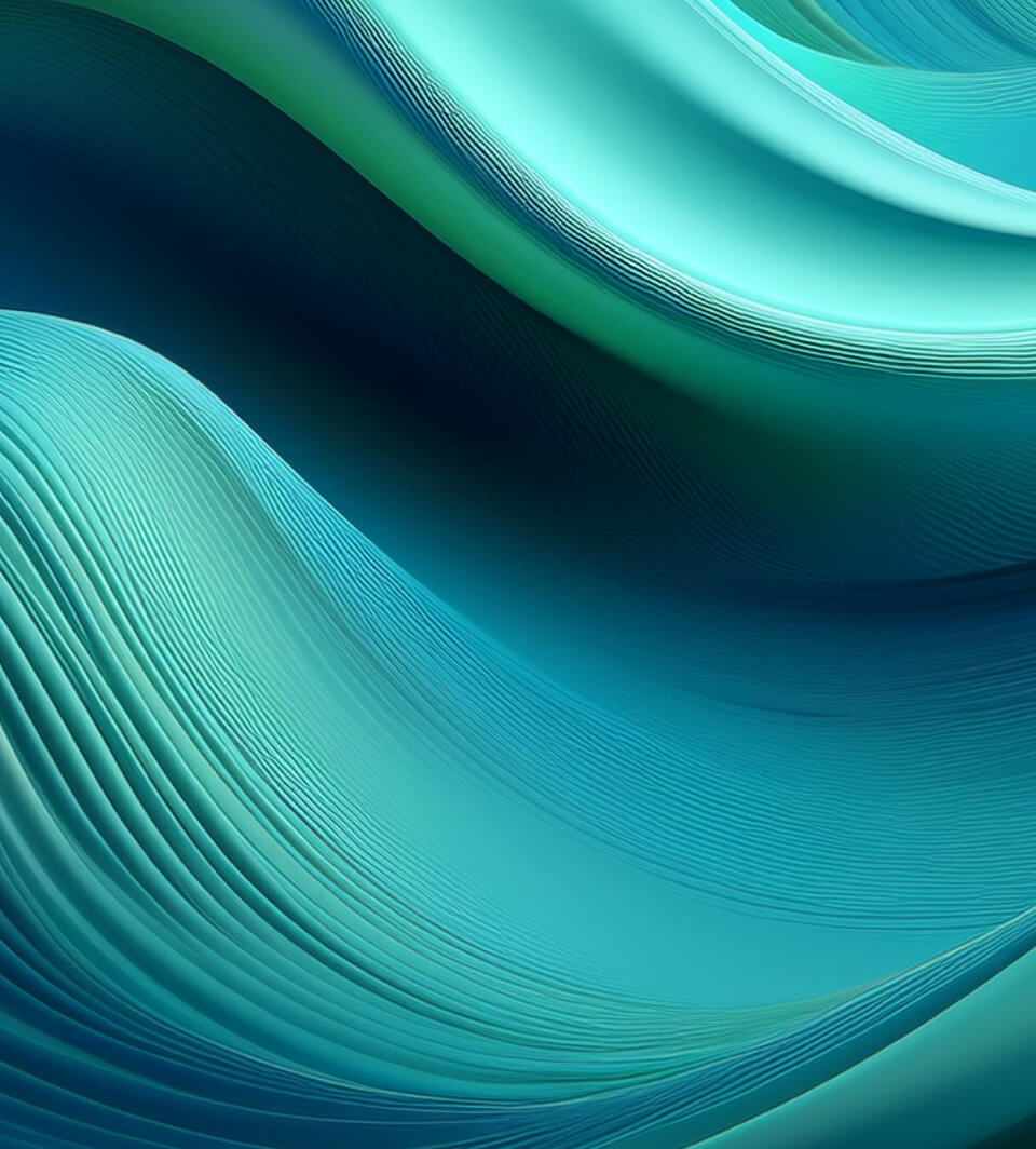 Firefly Digital Gradient Curve, Soft, Smooth Surface, 3D Render, Green 63910 1