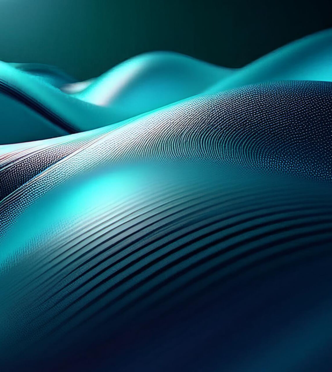 Firefly orange colours soft wave 3d render soft wave digital ab