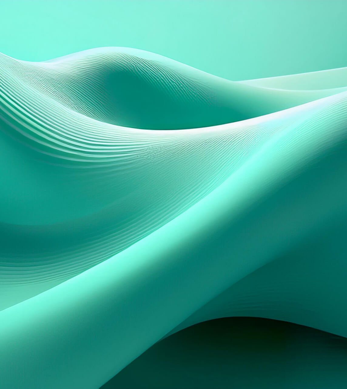 Firefly light blue colours soft wave 3d render soft wave digi (4)