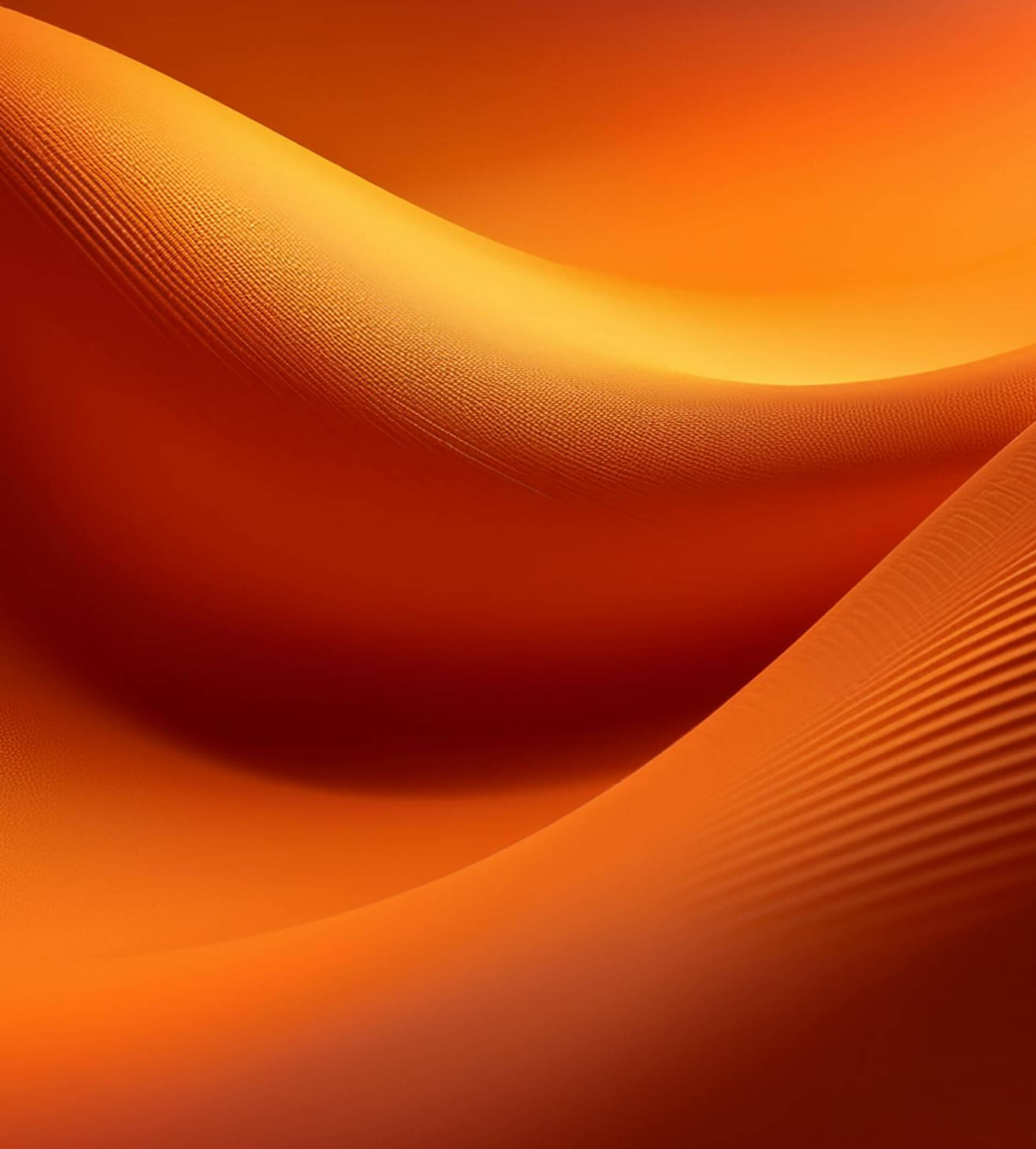 Firefly orange colours - soft wave