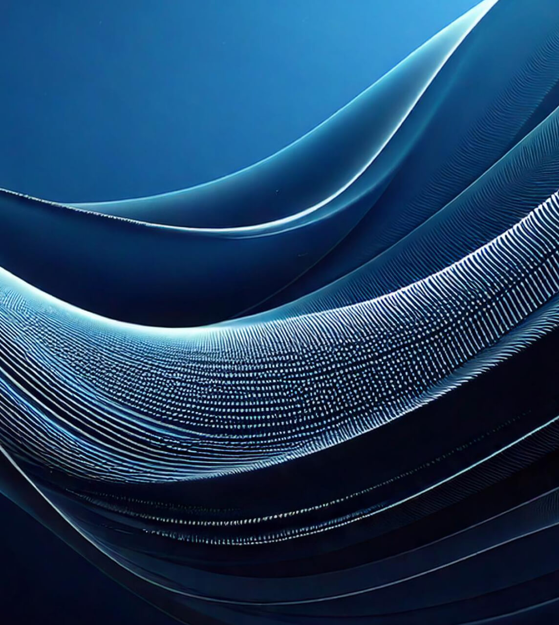 Firefly smooth soft wave 3d render soft wave blue digital abstrac