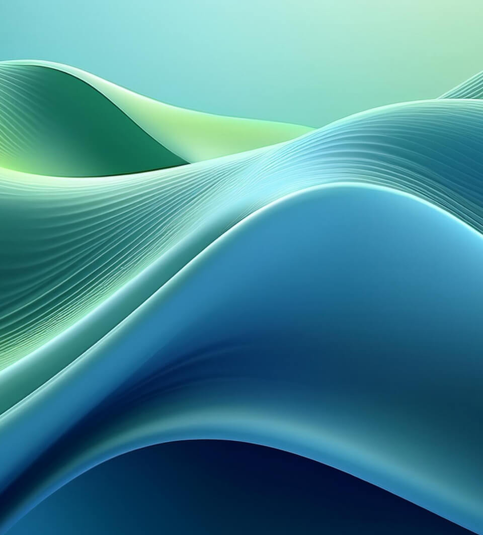 Soft wave green
