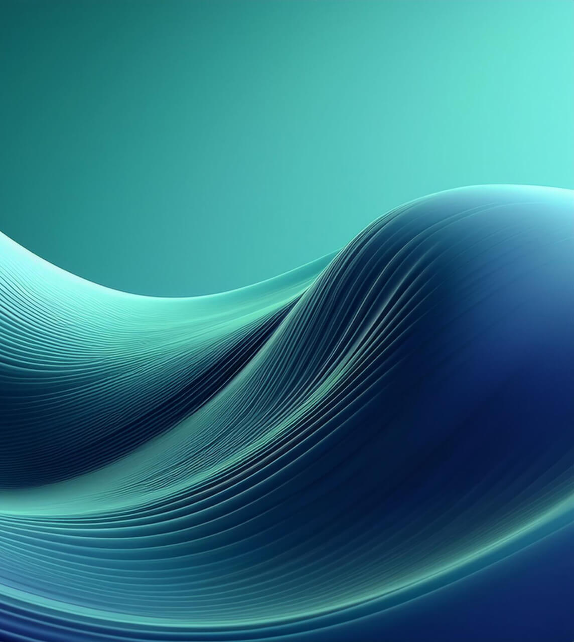 Firefly soft wave 3d render soft wave green digital abstract 93534-