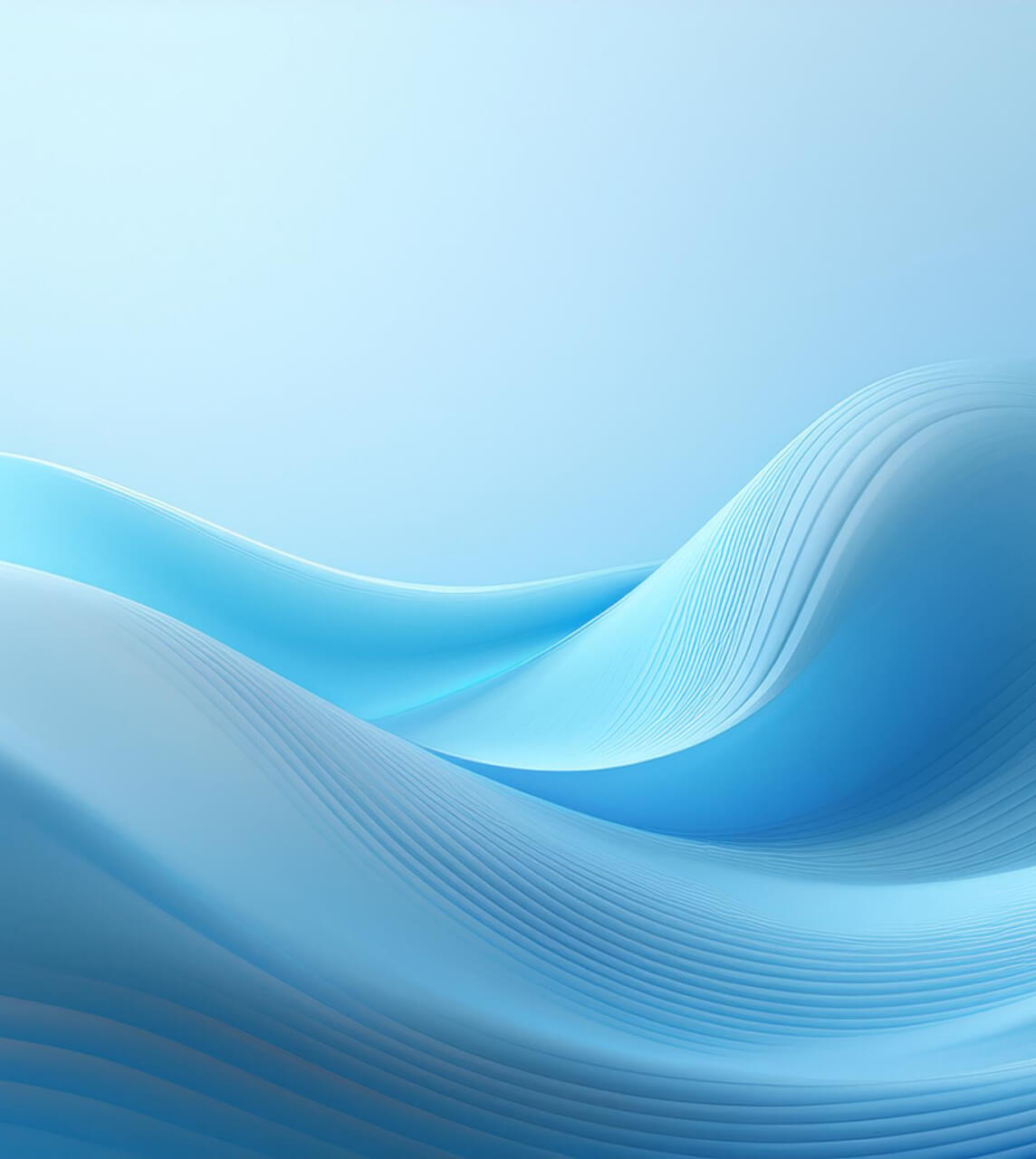 Firefly soft wave 3d render soft wave light blue digital abs (11)