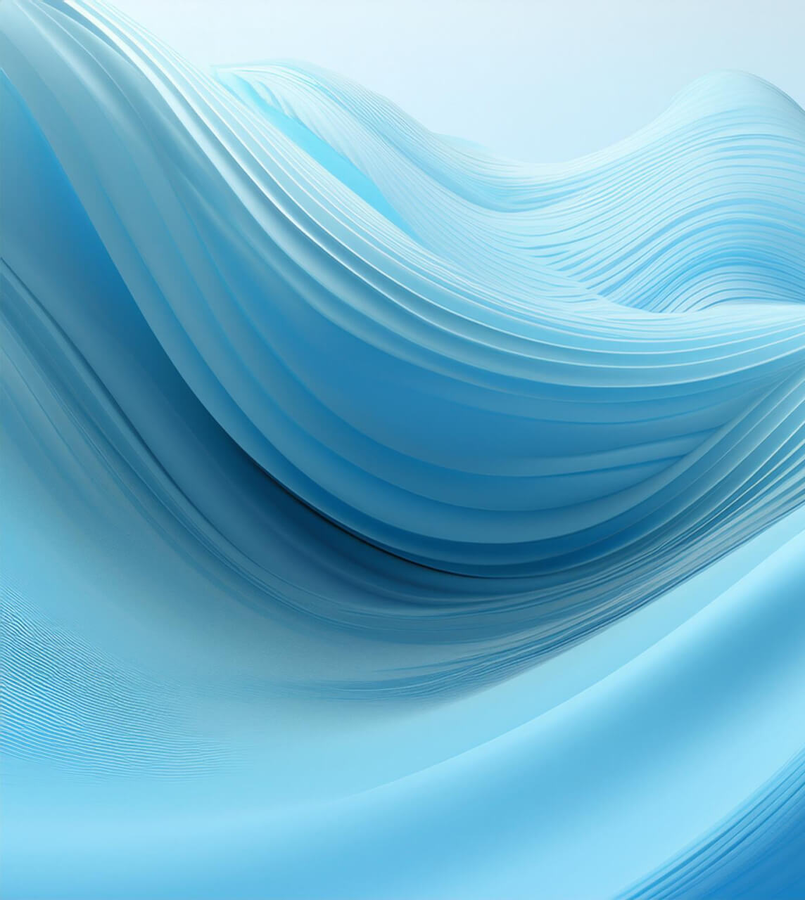 Firefly soft wave 3d render soft wave light blue digital abs (18)
