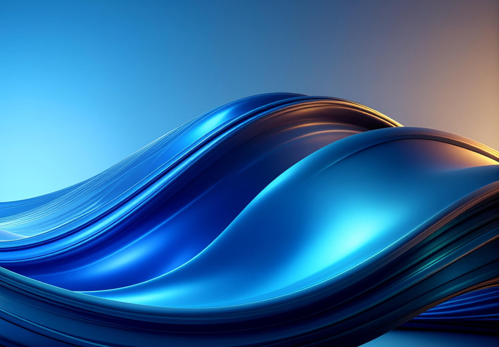 Firefly Digital Gradient Curve Smooth Surface Soft 3D Render Dark Blues And Orange 21231 1