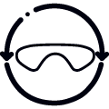 XCEED - SWIM GOGGLES- icon 5